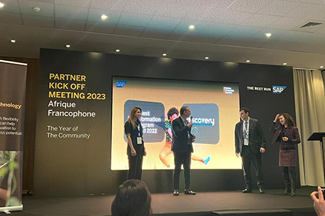 Discovery Informatique, partenaire intégrateur des solutions SAP, récompensé lors du Francophone Africa Partner Kick-Off Meeting à Casablanca