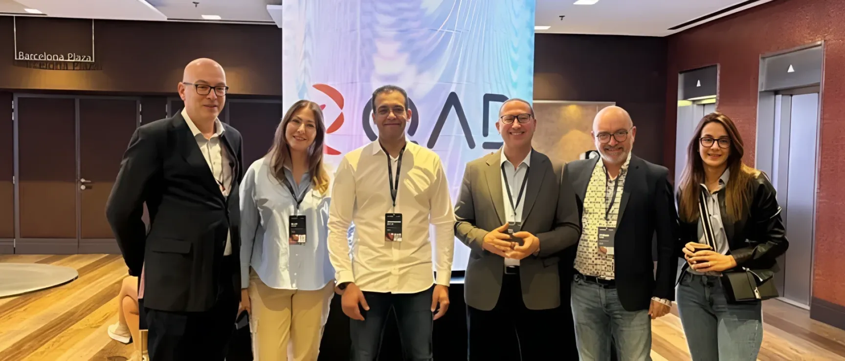 Discovery Informatique brille à Barcelone : Lauréat du QAD Target Achievement Award lors du TeamWork de 2024