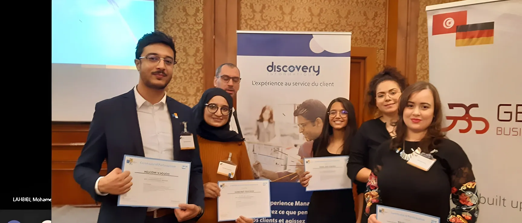 Remise des certifications