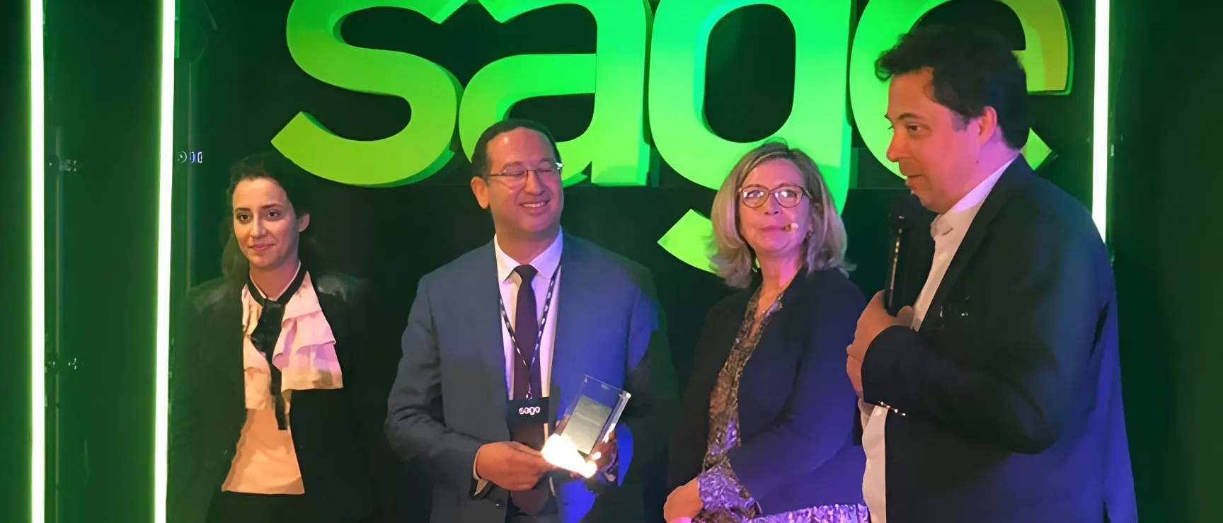 L'Award Sage du Meilleur accompagnement marketing décerné à Discovery Informatique