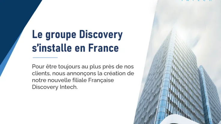 Le groupe Discovery s’installe en France avec la création de sa nouvelle filiale Discovery Intech.